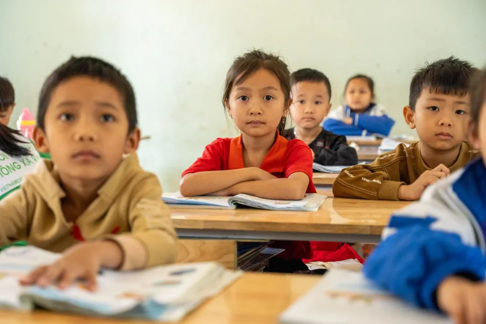 Sinh viên học tiếng Anh tại Bình Minh 25